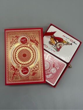 Christian louboutin playing cards 2 decks unopened